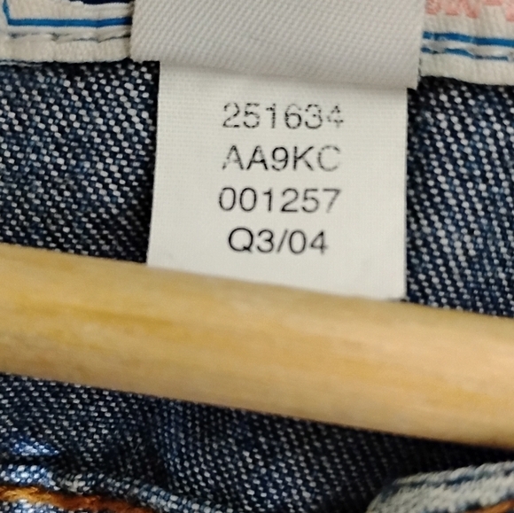 Old Navy Vintage Jean Jacket Full Zip Y2K Mallcore Juniors XXL Womens XS/S - Picture 8 of 9